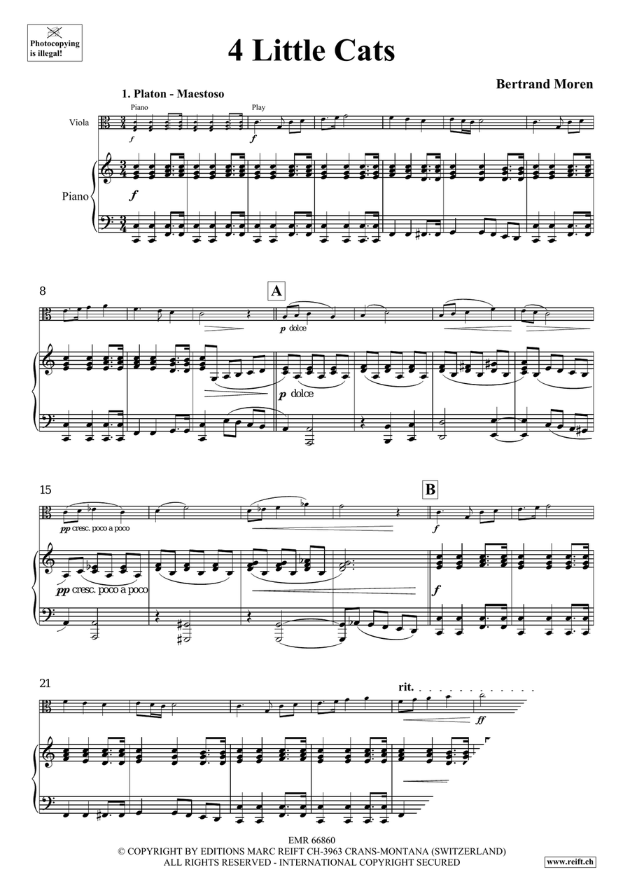 4 Little Cats 4 Little Cats Piano Accompaniment scores gallery preview page 5