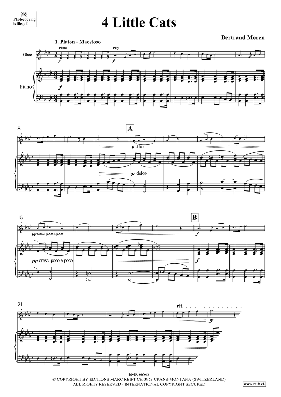 4 Little Cats 4 Little Cats Piano Accompaniment scores gallery preview page 5