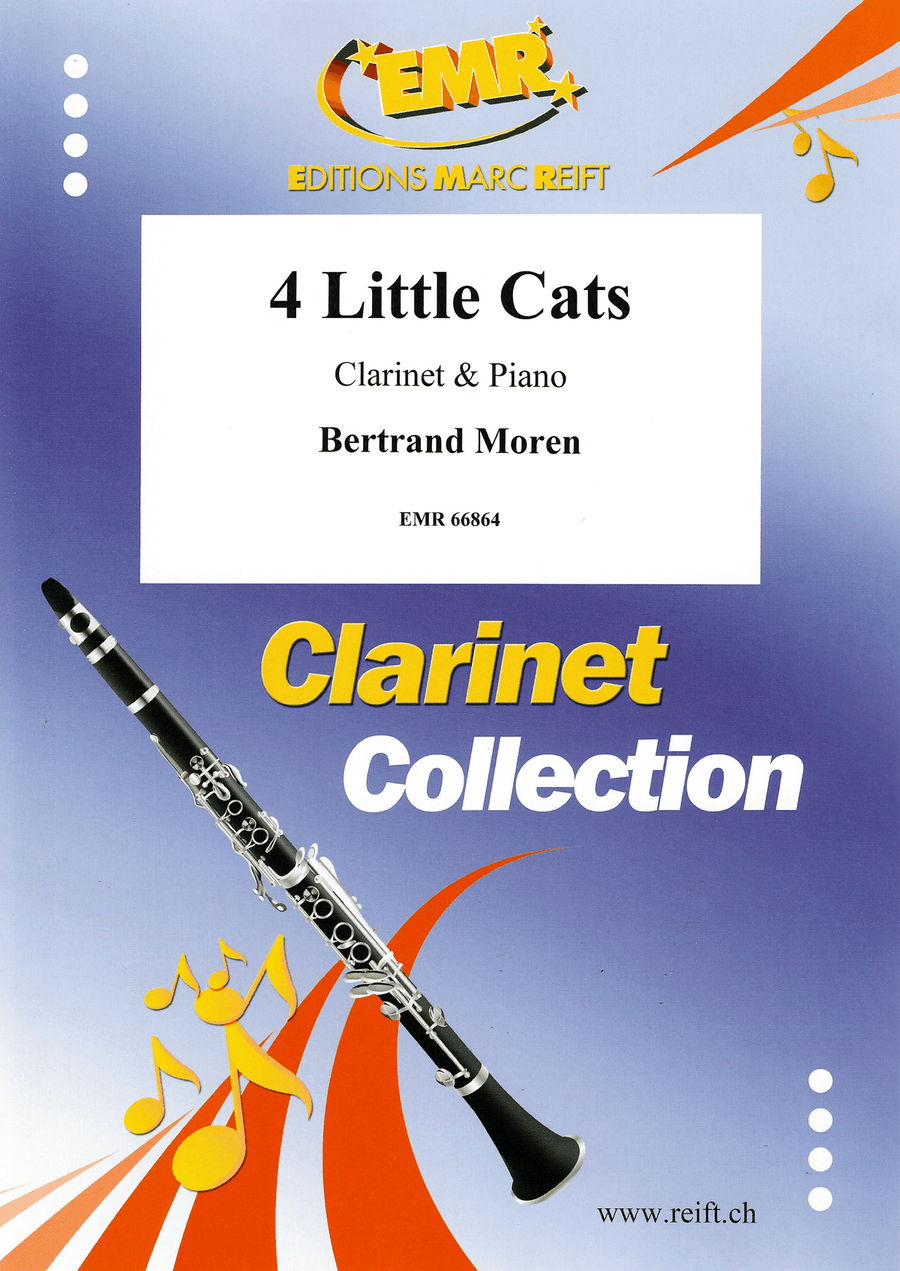 4 Little Cats 4 Little Cats Clarinet Solo scores gallery preview page 1