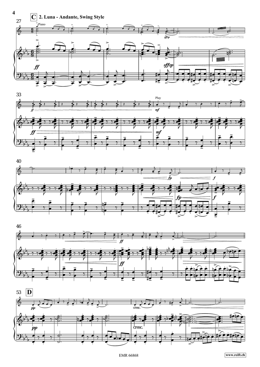 4 Little Cats 4 Little Cats Baritone Saxophone scores gallery preview page 6