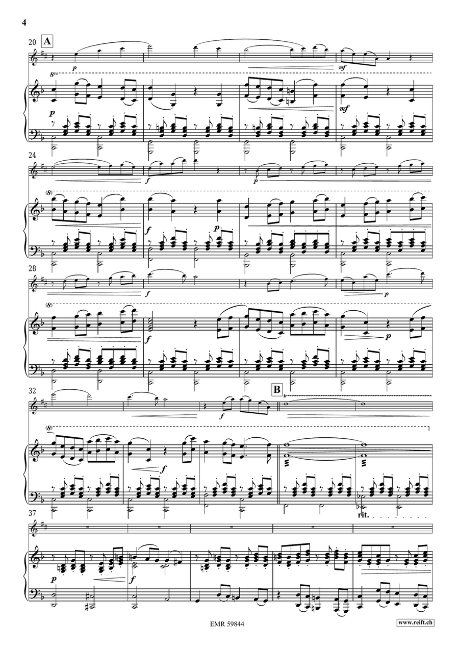 Winter Variations Winter Variations Alto Saxophone scores gallery preview page 6