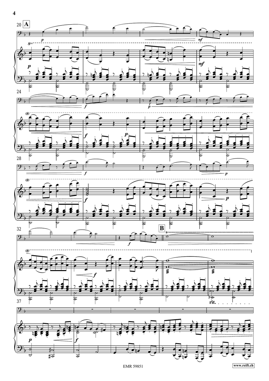 Winter Variations Winter Variations Double Bass scores gallery preview page 6