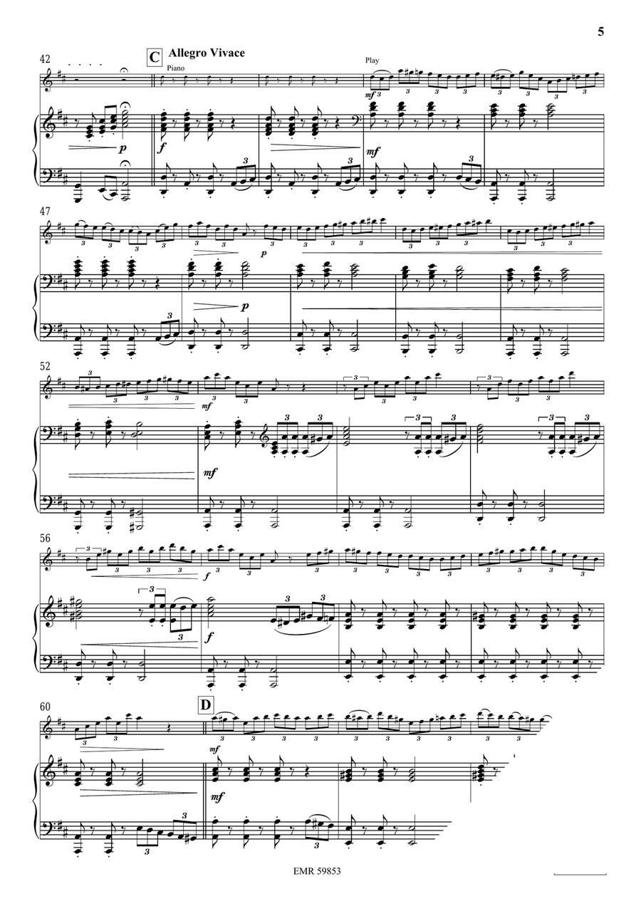 Winter Variations Winter Variations Flute Solo scores gallery preview page 7