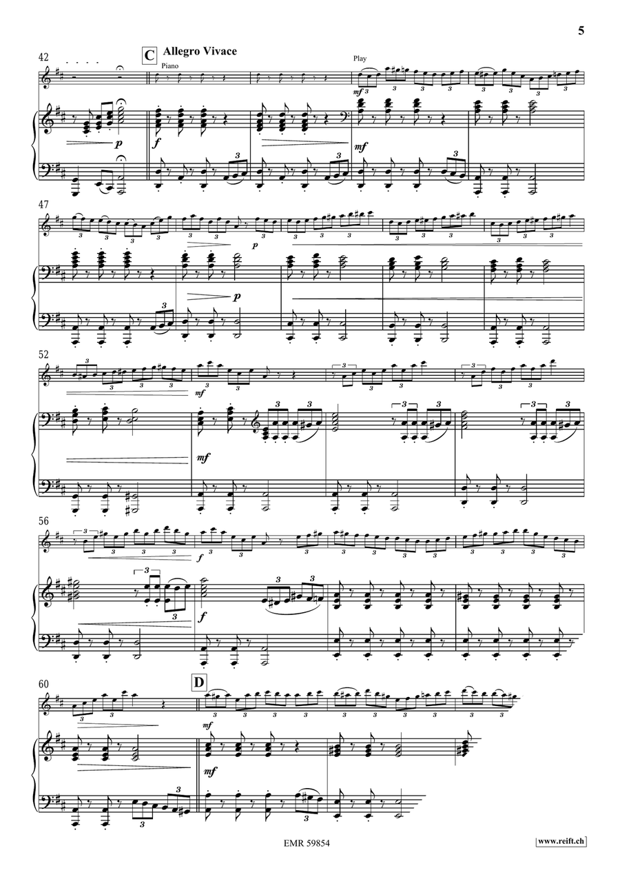 Winter Variations Winter Variations Violin Solo scores gallery preview page 7