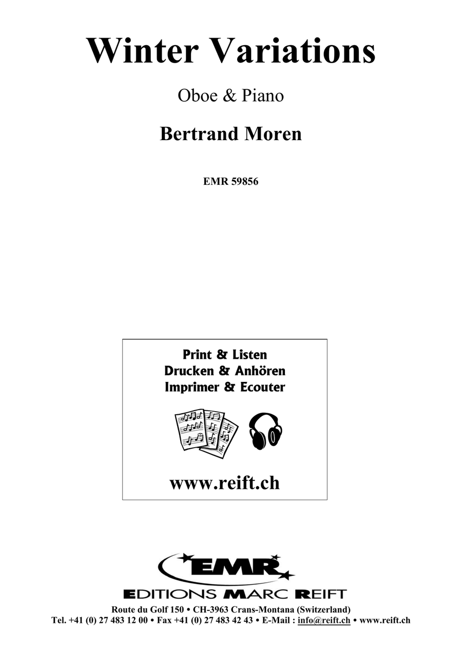 Winter Variations Winter Variations Piano Accompaniment scores gallery preview page 2