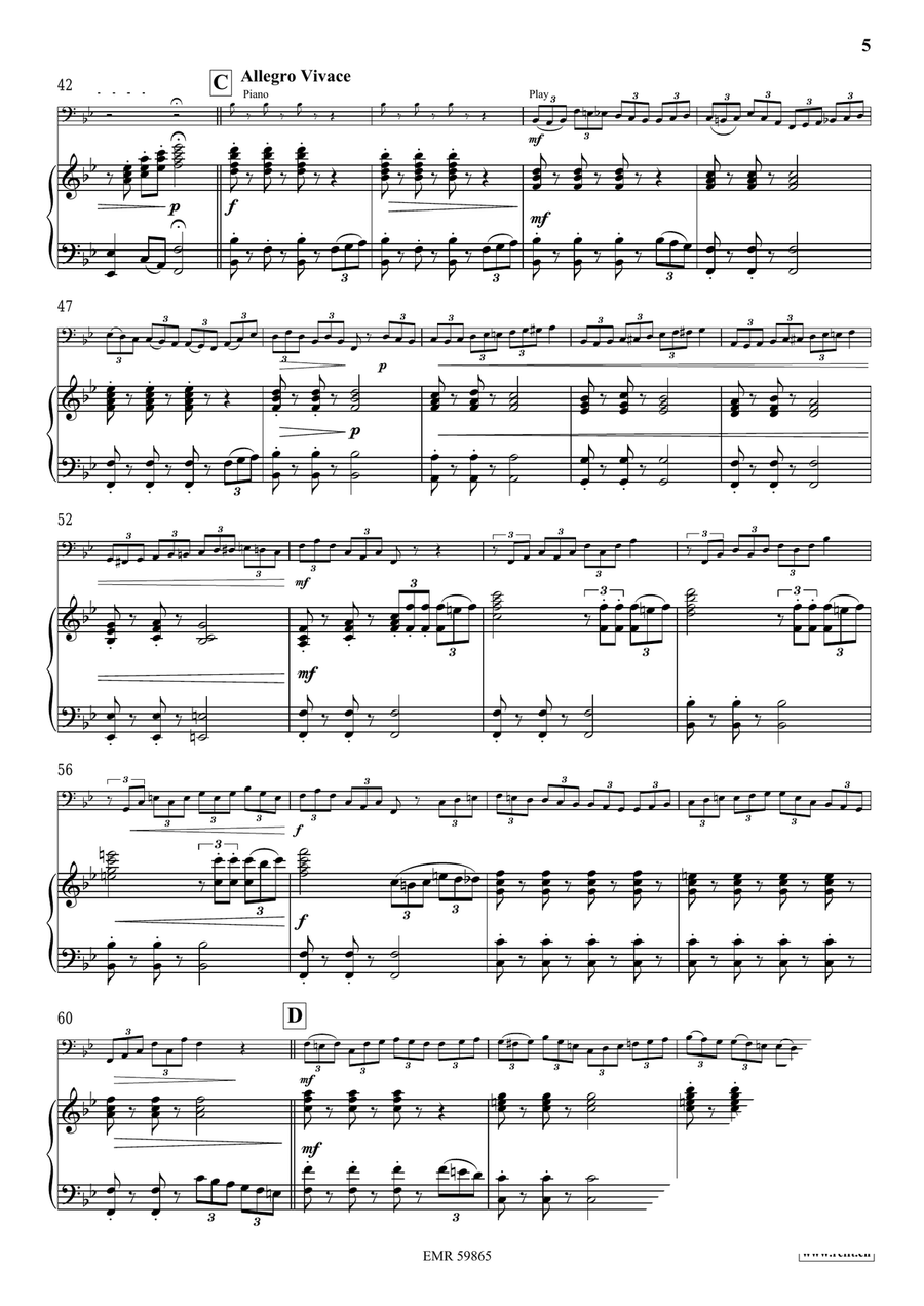 Winter Variations Winter Variations Bass Trombone scores gallery preview page 7