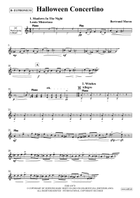 Halloween Concertino Euphonium scores gallery preview page 4