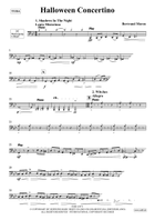 Halloween Concertino Tuba scores gallery preview page 4