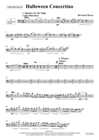 Halloween Concertino Piano Accompaniment scores gallery preview page 4