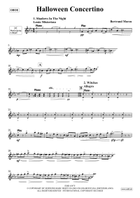Halloween Concertino Piano Accompaniment scores gallery preview page 4