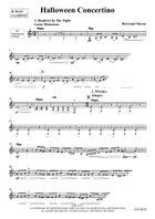 Halloween Concertino Bass Clarinet scores gallery preview page 4