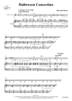 Halloween Concertino Bass Clarinet scores gallery preview page 5