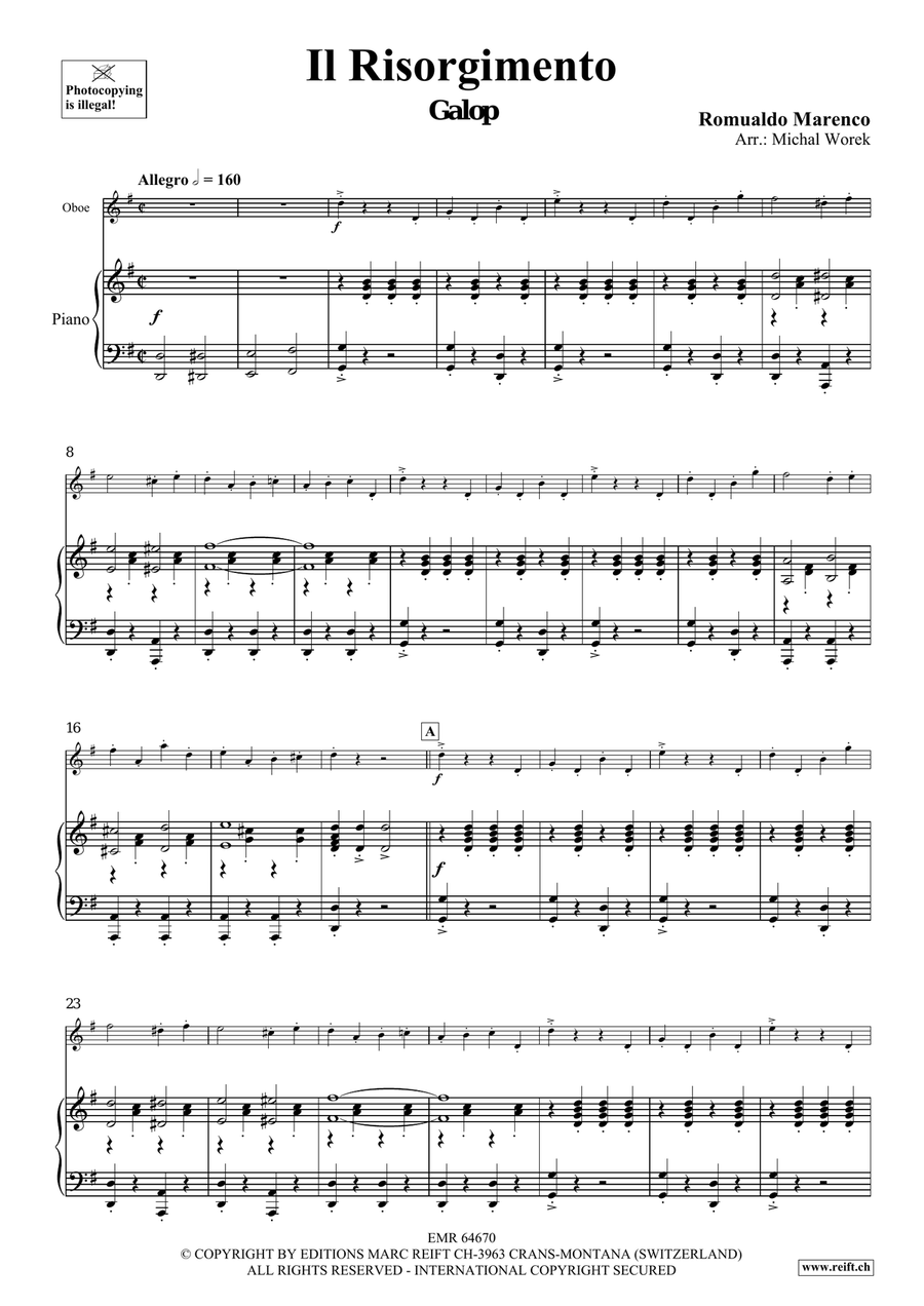 Il Risorgimento Il Risorgimento Piano Accompaniment scores gallery preview page 4