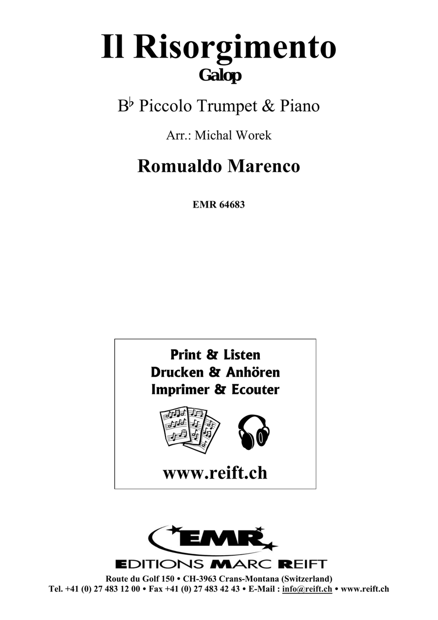 Il Risorgimento Il Risorgimento Piccolo Trumpet scores gallery preview page 2
