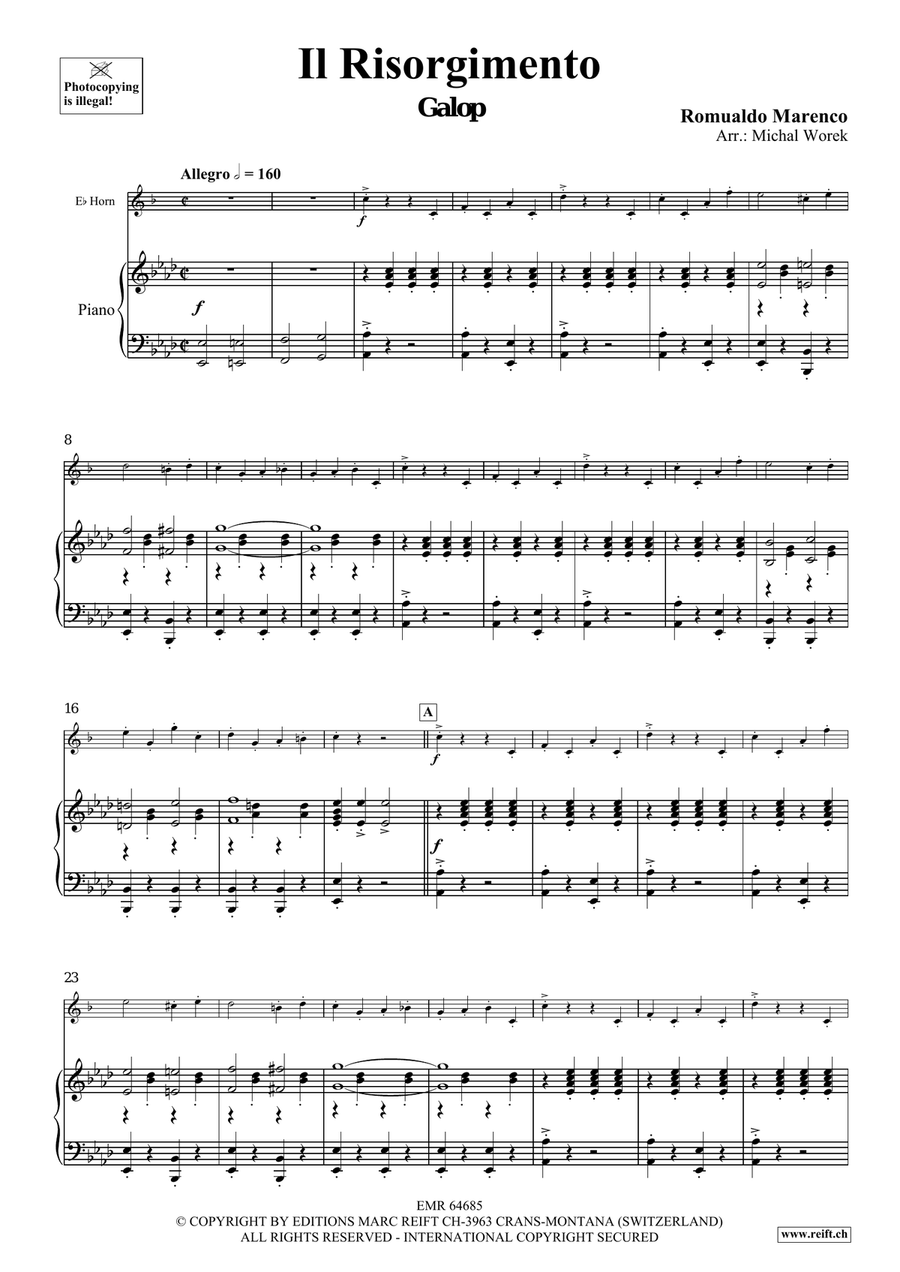 Il Risorgimento Il Risorgimento Horn scores gallery preview page 4