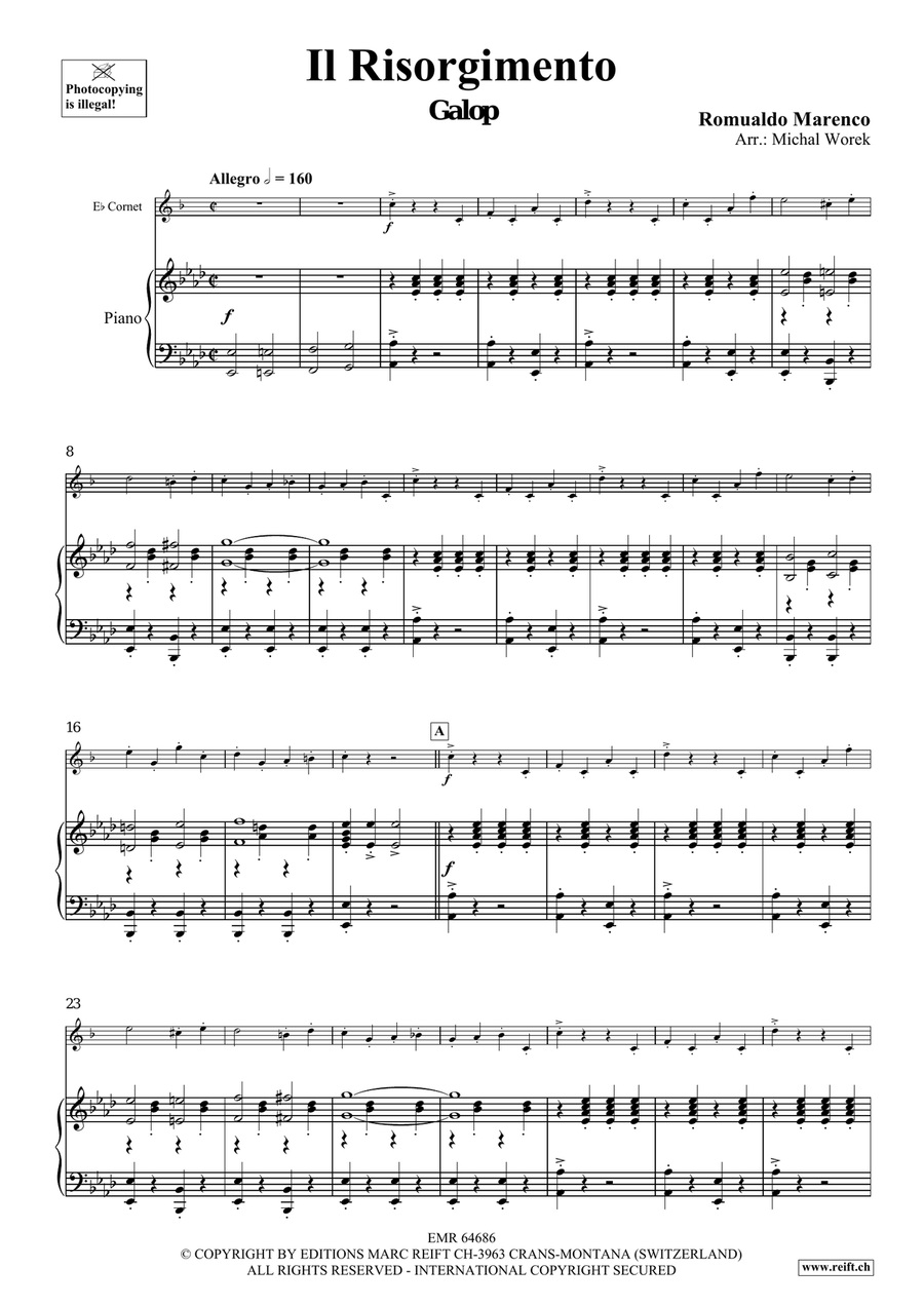 Il Risorgimento Il Risorgimento Cornet scores gallery preview page 4