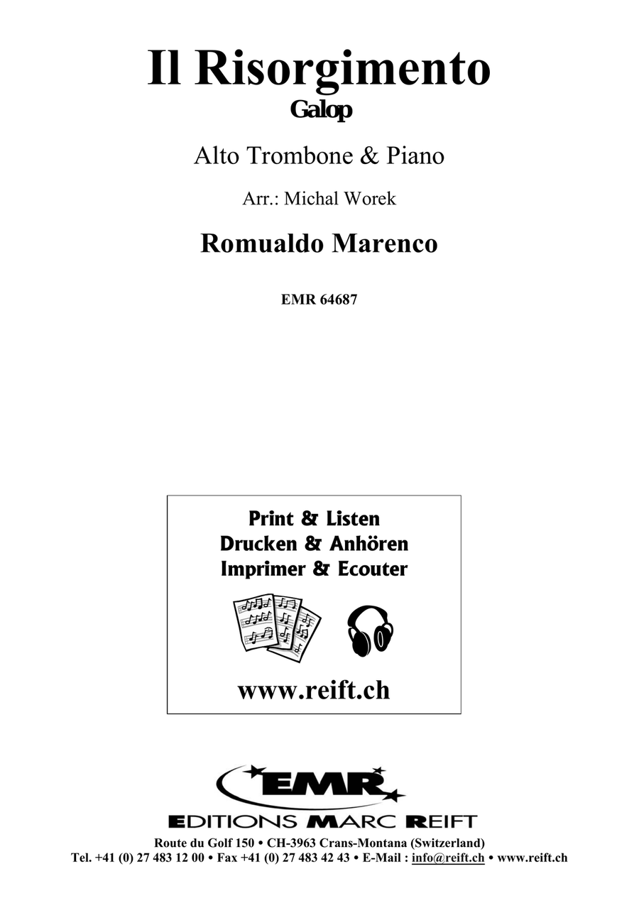 Il Risorgimento Il Risorgimento Piano Accompaniment scores gallery preview page 2