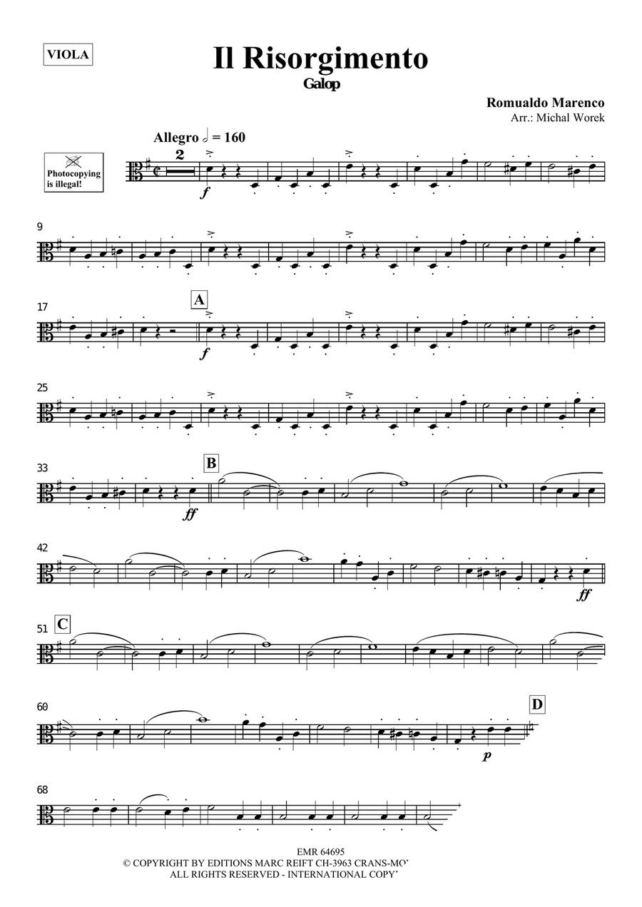 Il Risorgimento Il Risorgimento Piano Accompaniment scores gallery preview page 3
