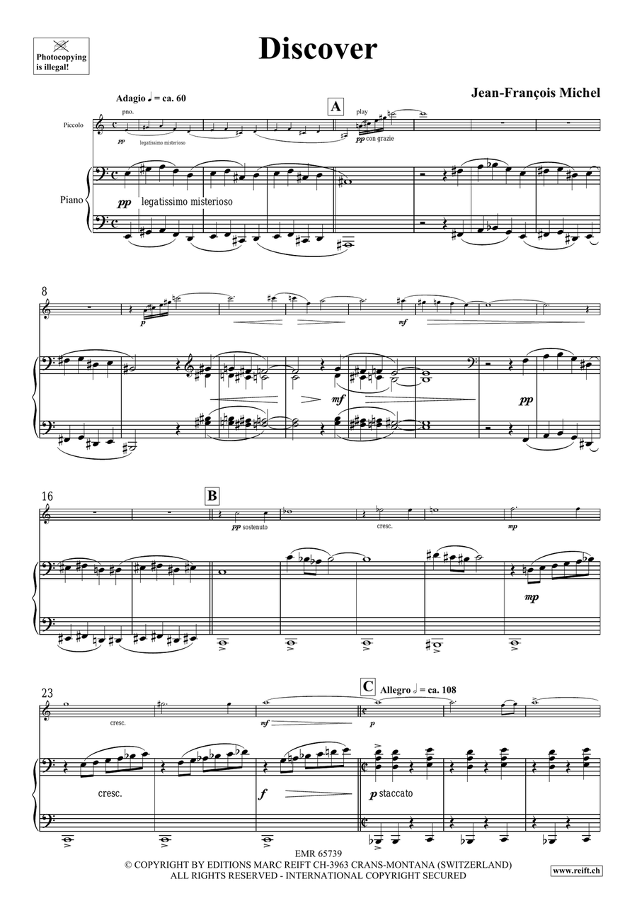 Discover Discover Piccolo scores gallery preview page 5