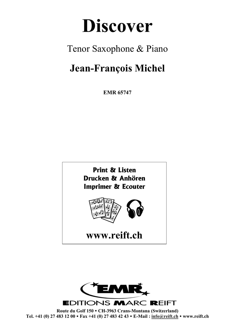 Discover Discover Tenor Saxophone scores gallery preview page 2
