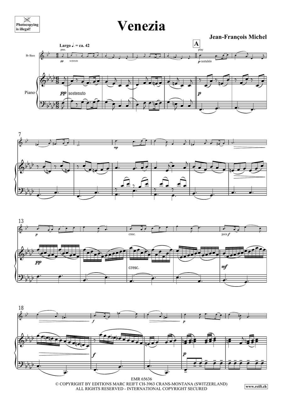 Venezia Venezia Voice Solo scores gallery preview page 5