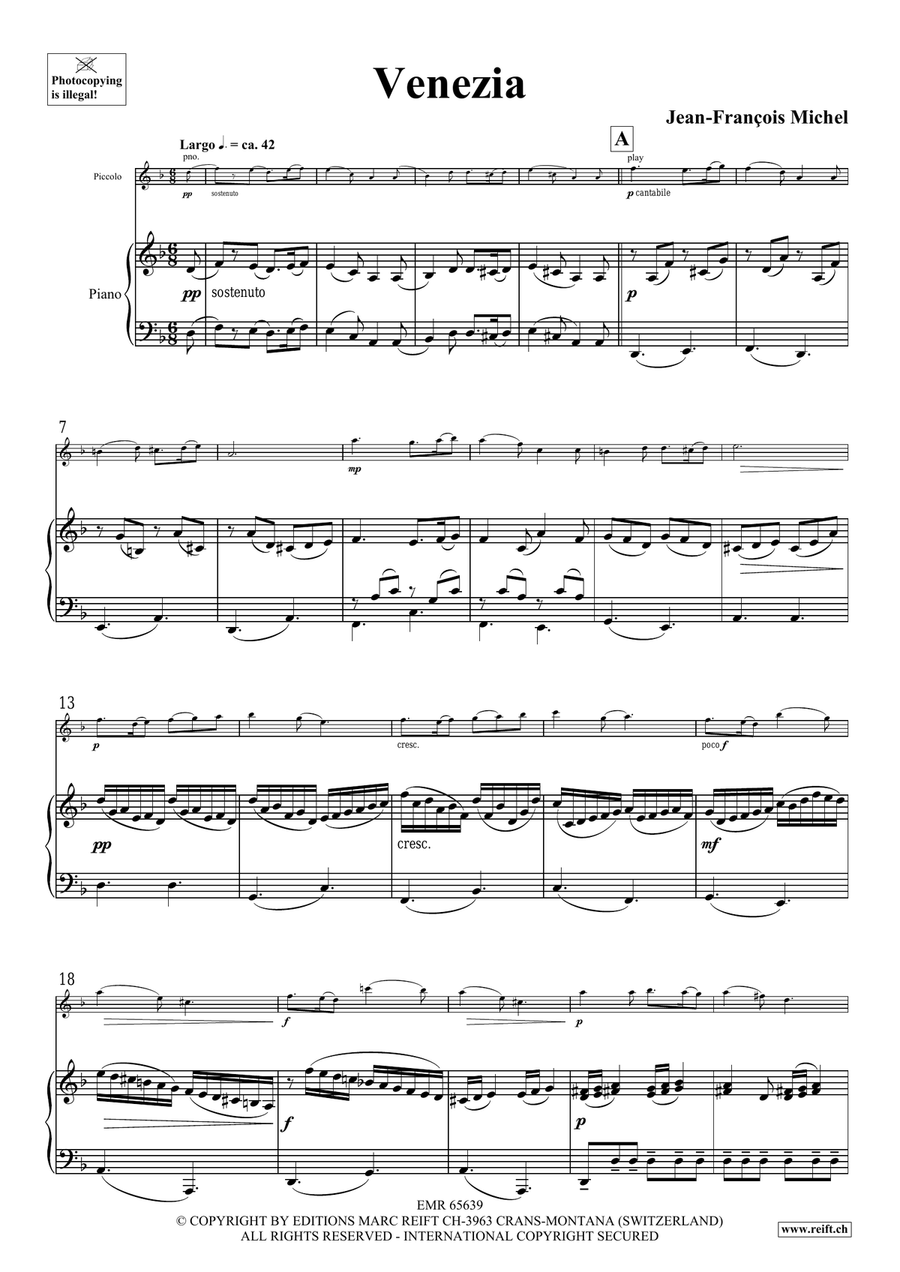 Venezia Piccolo scores gallery preview page 5