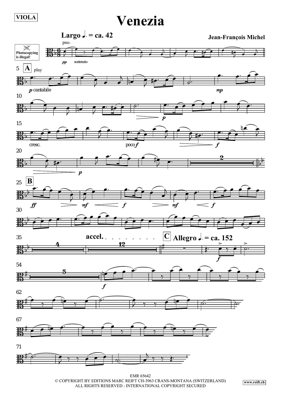 Venezia Venezia Piano Accompaniment scores gallery preview page 4