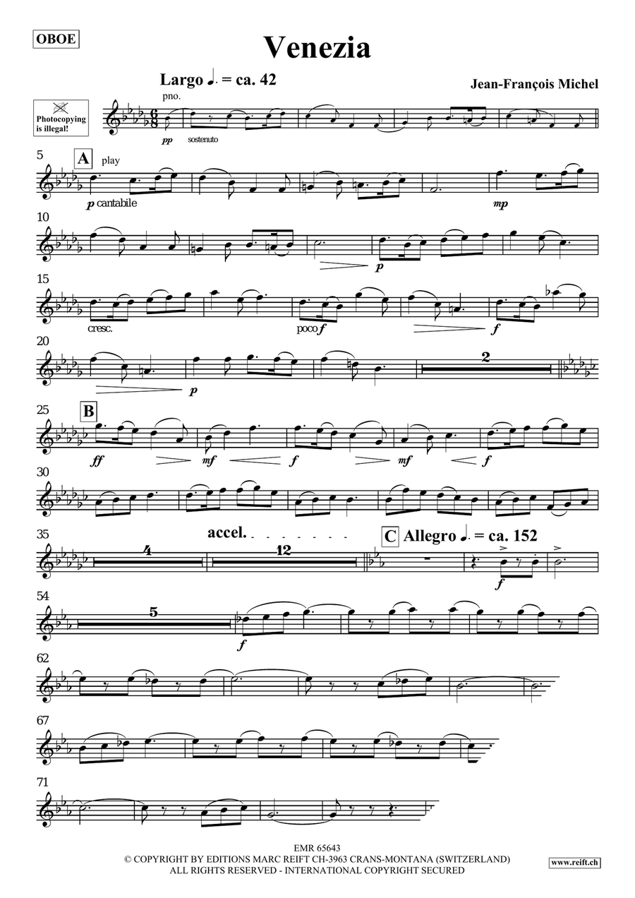Venezia Venezia Piano Accompaniment scores gallery preview page 4