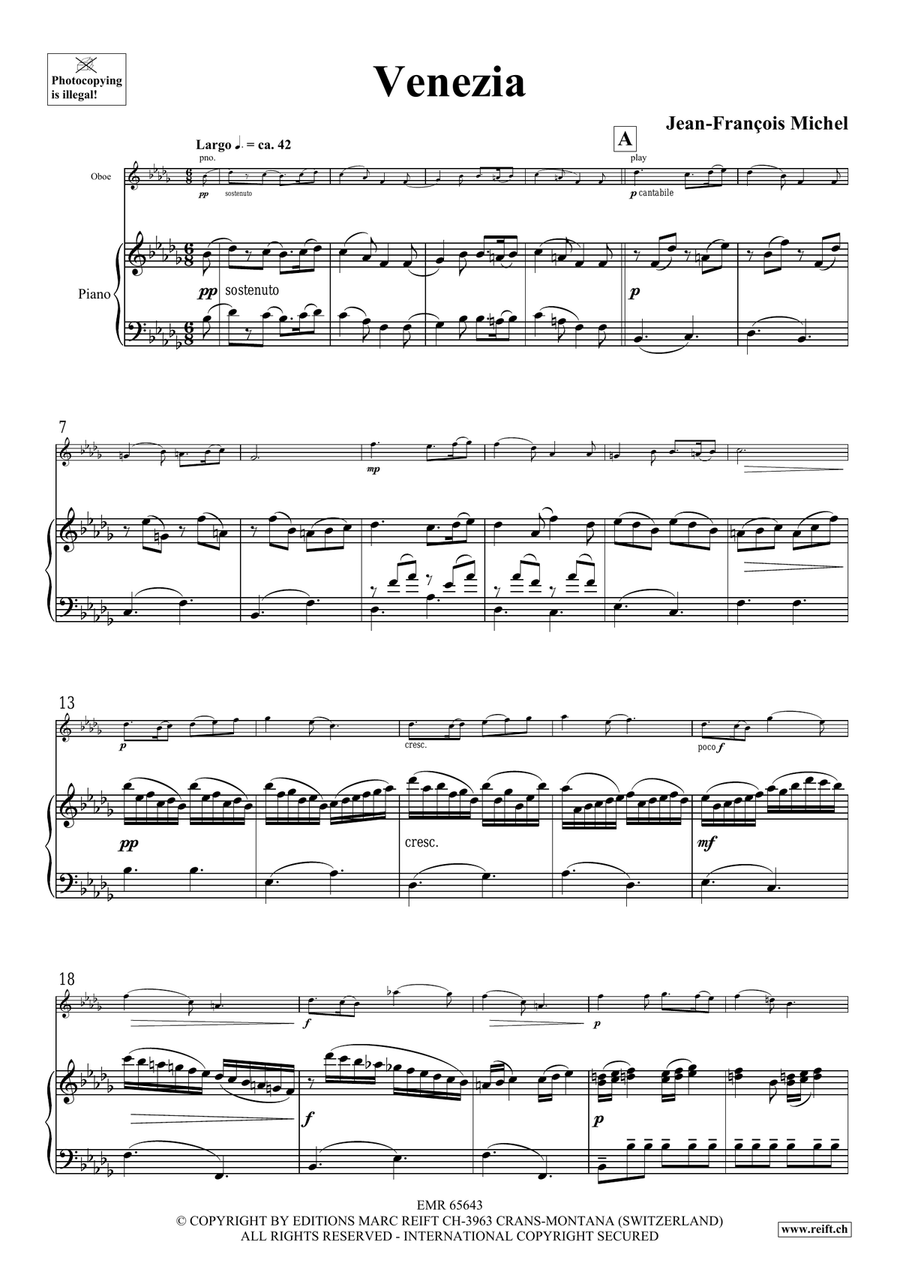 Venezia Venezia Piano Accompaniment scores gallery preview page 5