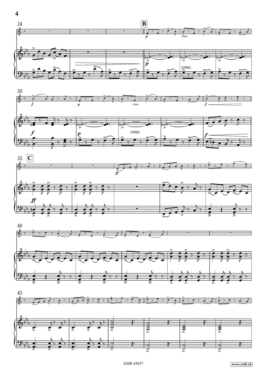 Oriental Pictures by Jean-Francois Michel Cornet - Sheet Music page 6