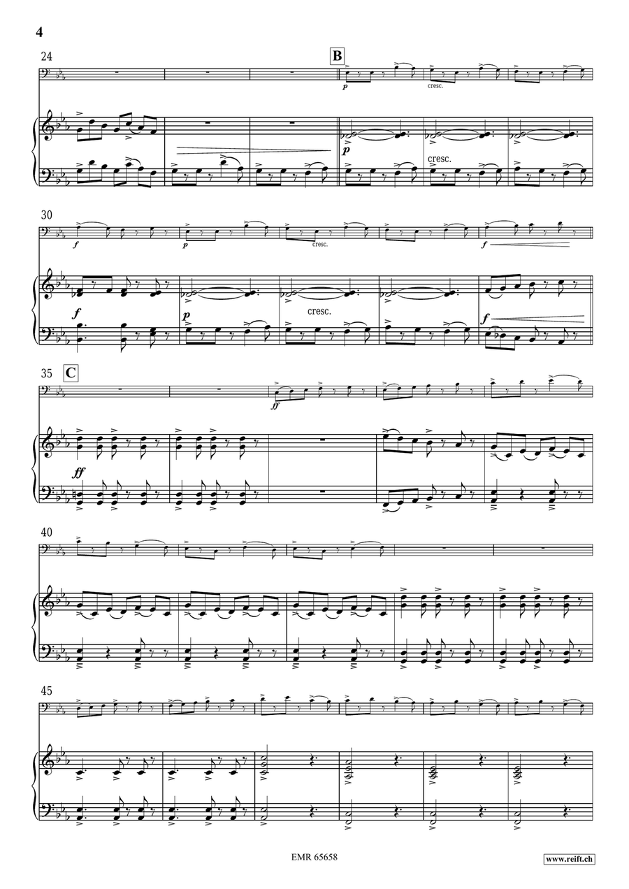 Oriental Pictures by Jean-Francois Michel Piano Accompaniment - Sheet Music page 6