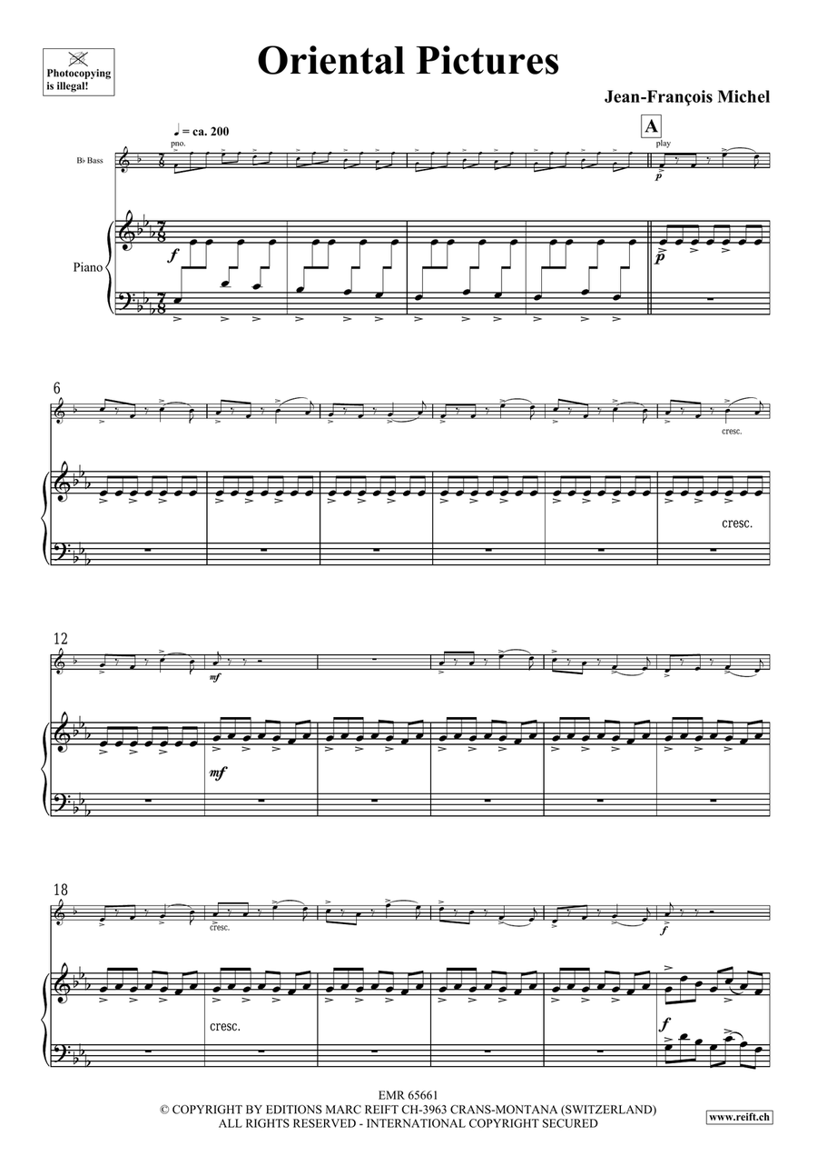 Oriental Pictures Oriental Pictures Voice Solo scores gallery preview page 5