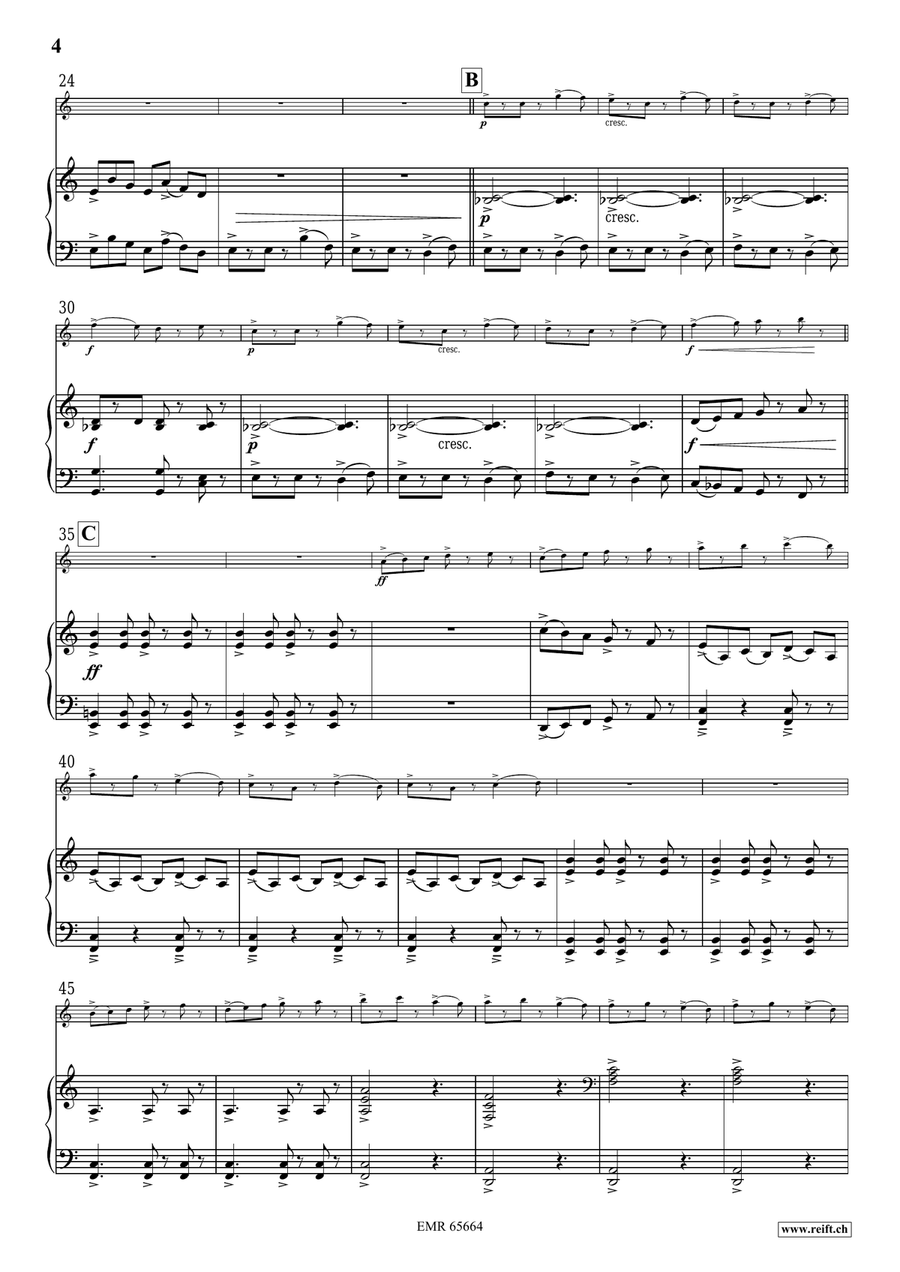 Oriental Pictures by Jean-Francois Michel Piccolo - Sheet Music page 6