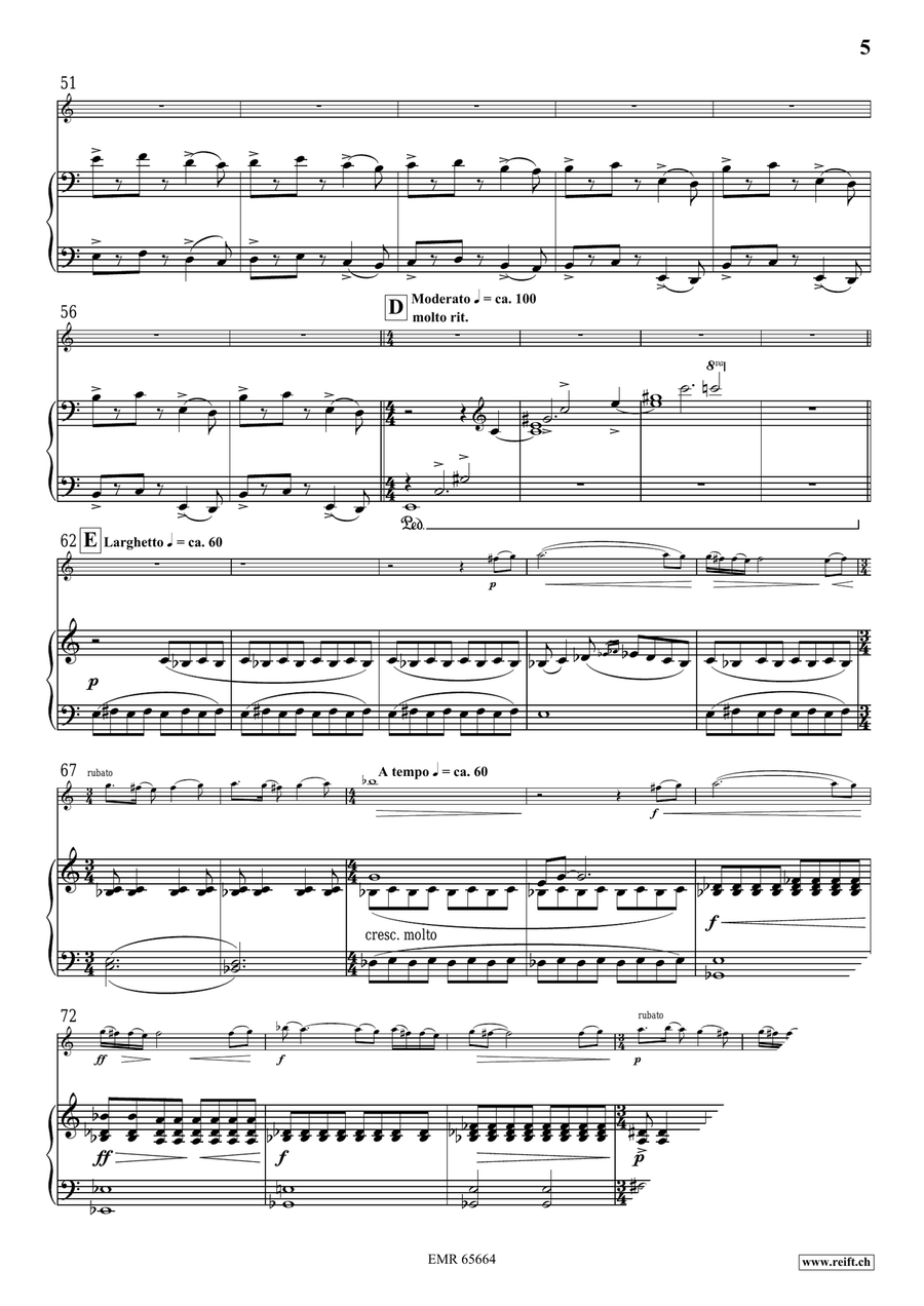 Oriental Pictures by Jean-Francois Michel Piccolo - Sheet Music page 7