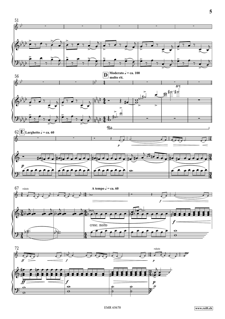 Oriental Pictures Oriental Pictures Bass Clarinet scores gallery preview page 7
