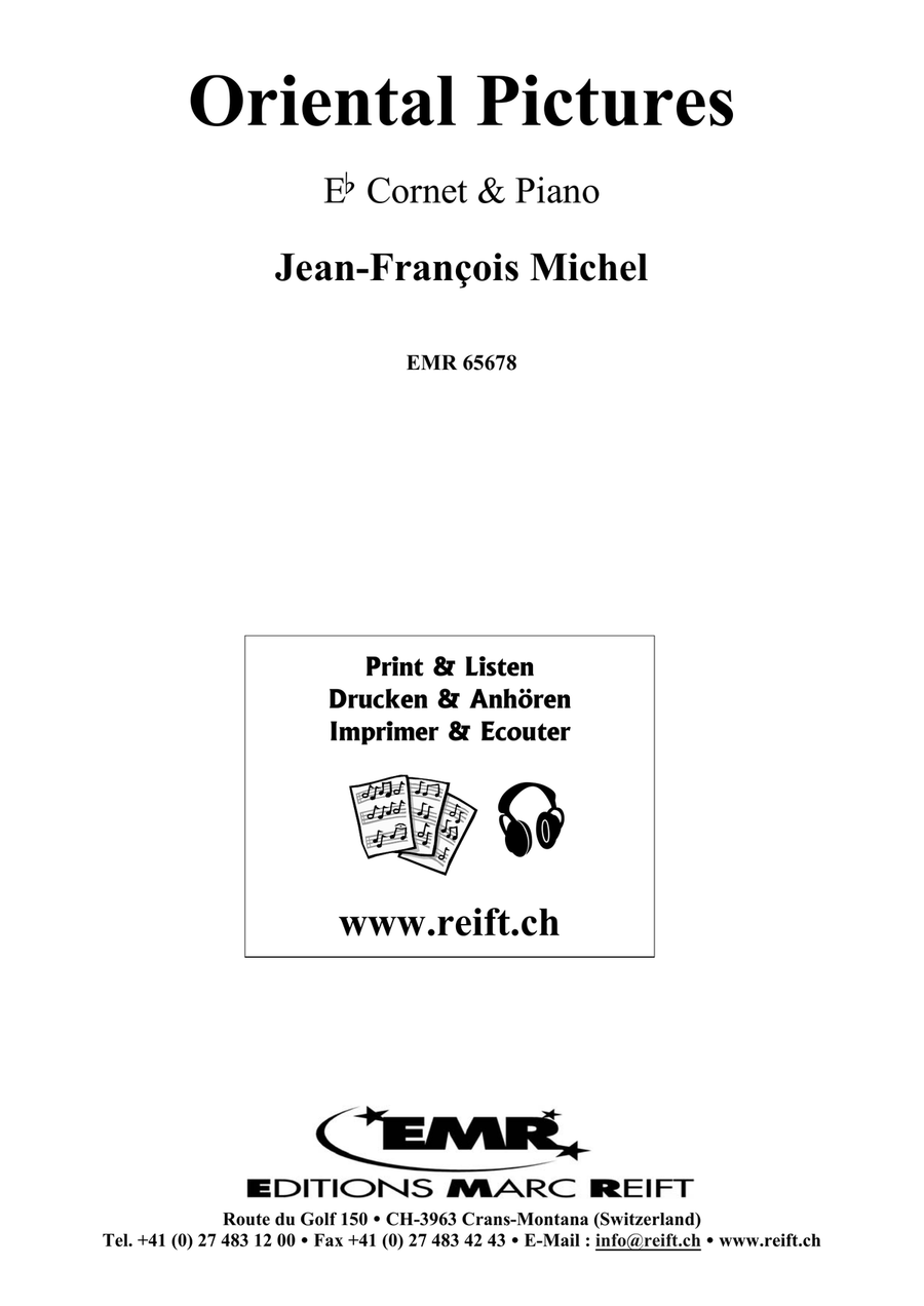 Oriental Pictures by Jean-Francois Michel Cornet - Sheet Music page 2