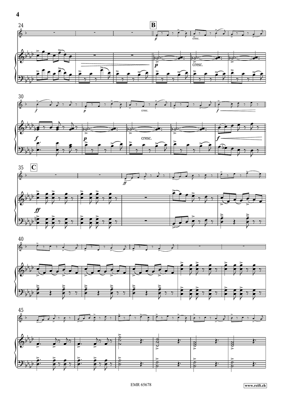 Oriental Pictures by Jean-Francois Michel Cornet - Sheet Music page 6