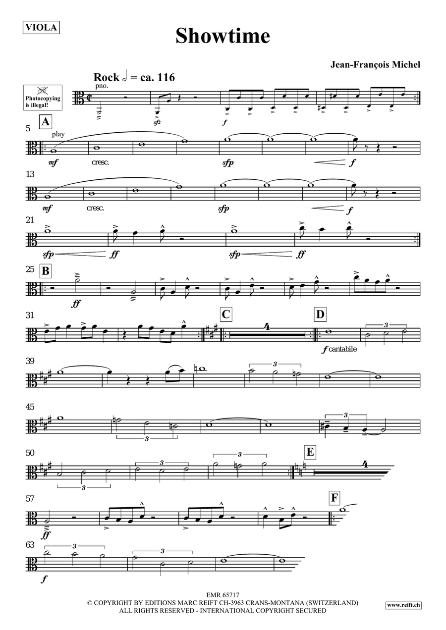 Showtime Showtime Piano Accompaniment scores gallery preview page 4