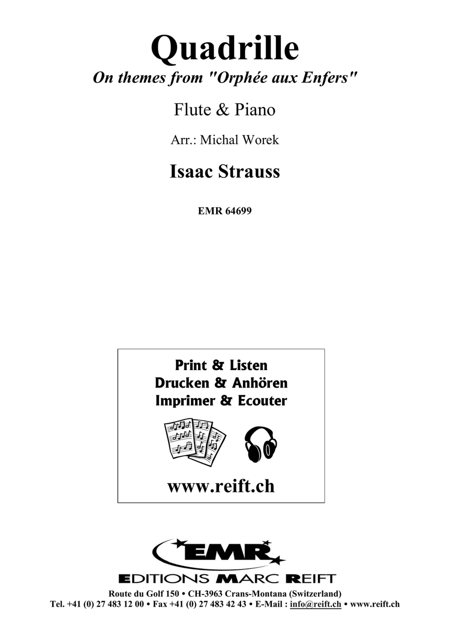 Quadrille Quadrille Flute Solo scores gallery preview page 2