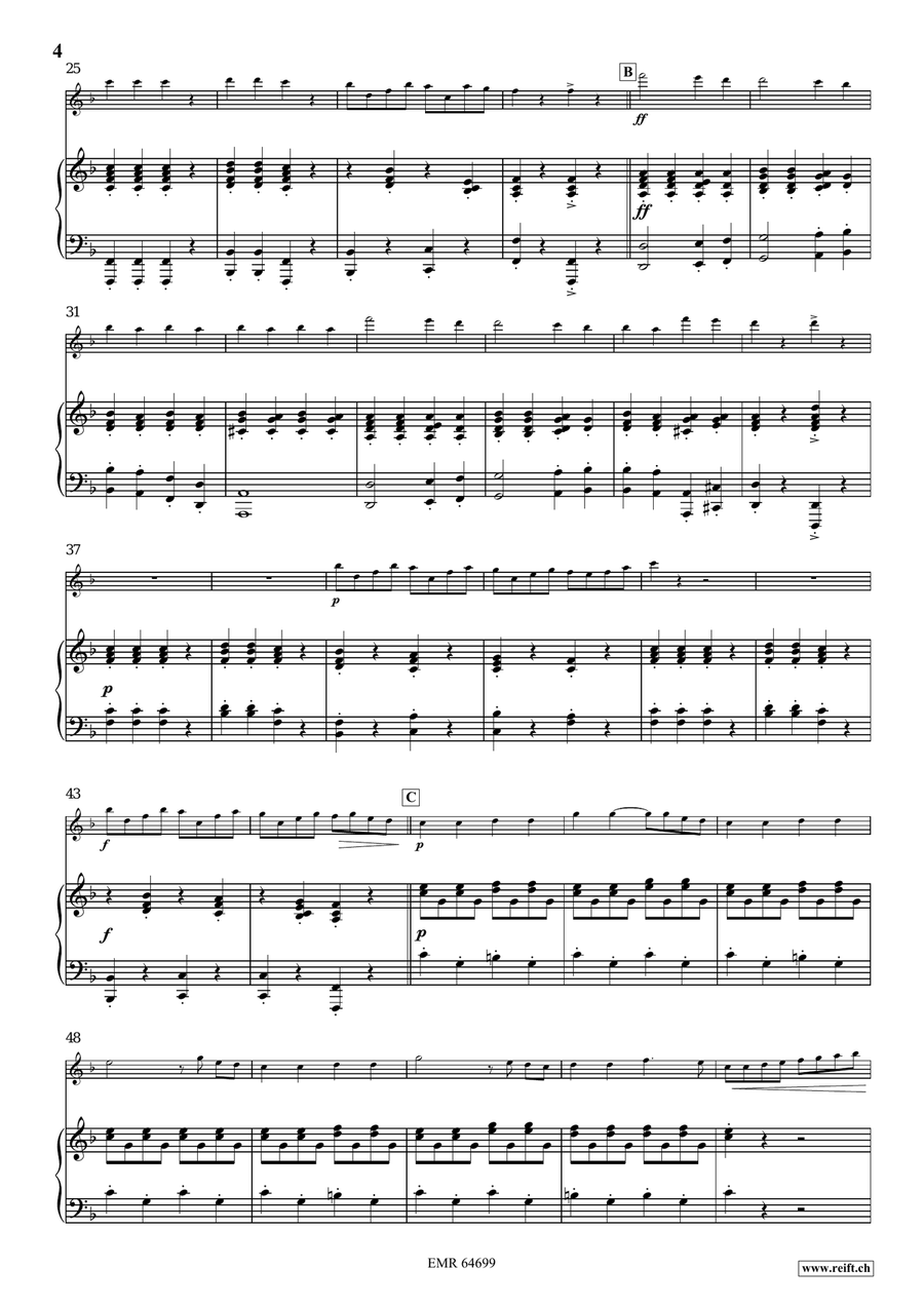 Quadrille Quadrille Flute Solo scores gallery preview page 5