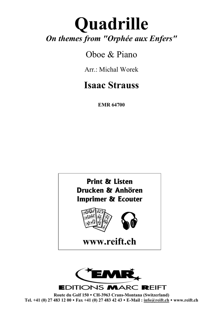 Quadrille Quadrille Piano Accompaniment scores gallery preview page 2