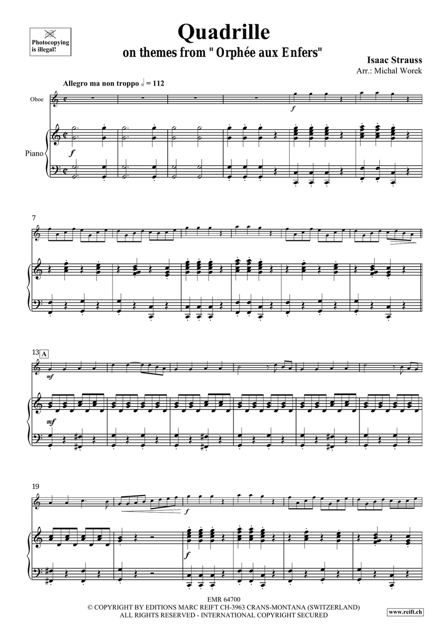 Quadrille Quadrille Piano Accompaniment scores gallery preview page 4