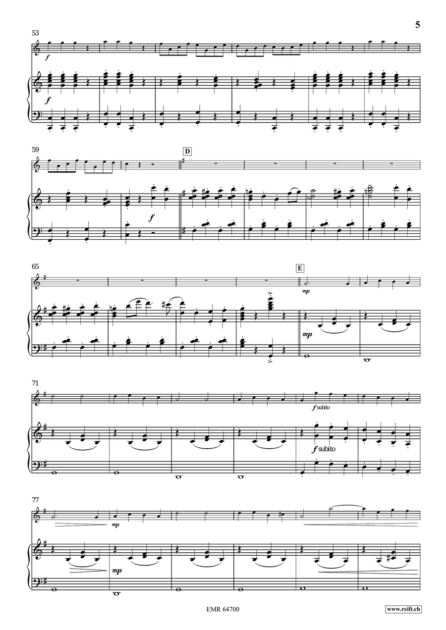 Quadrille Quadrille Piano Accompaniment scores gallery preview page 6