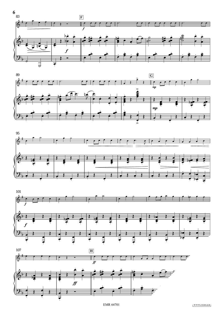 Quadrille Quadrille Clarinet Solo scores gallery preview page 7