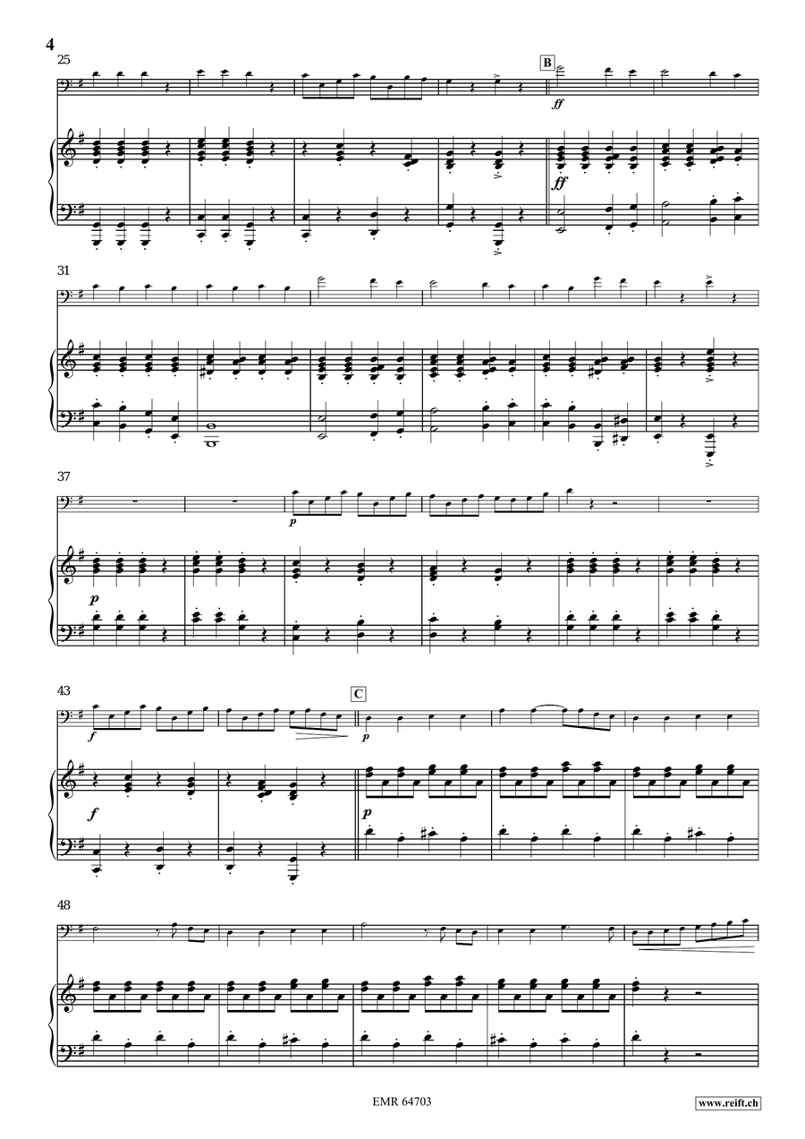 Quadrille Quadrille Bassoon Solo scores gallery preview page 5
