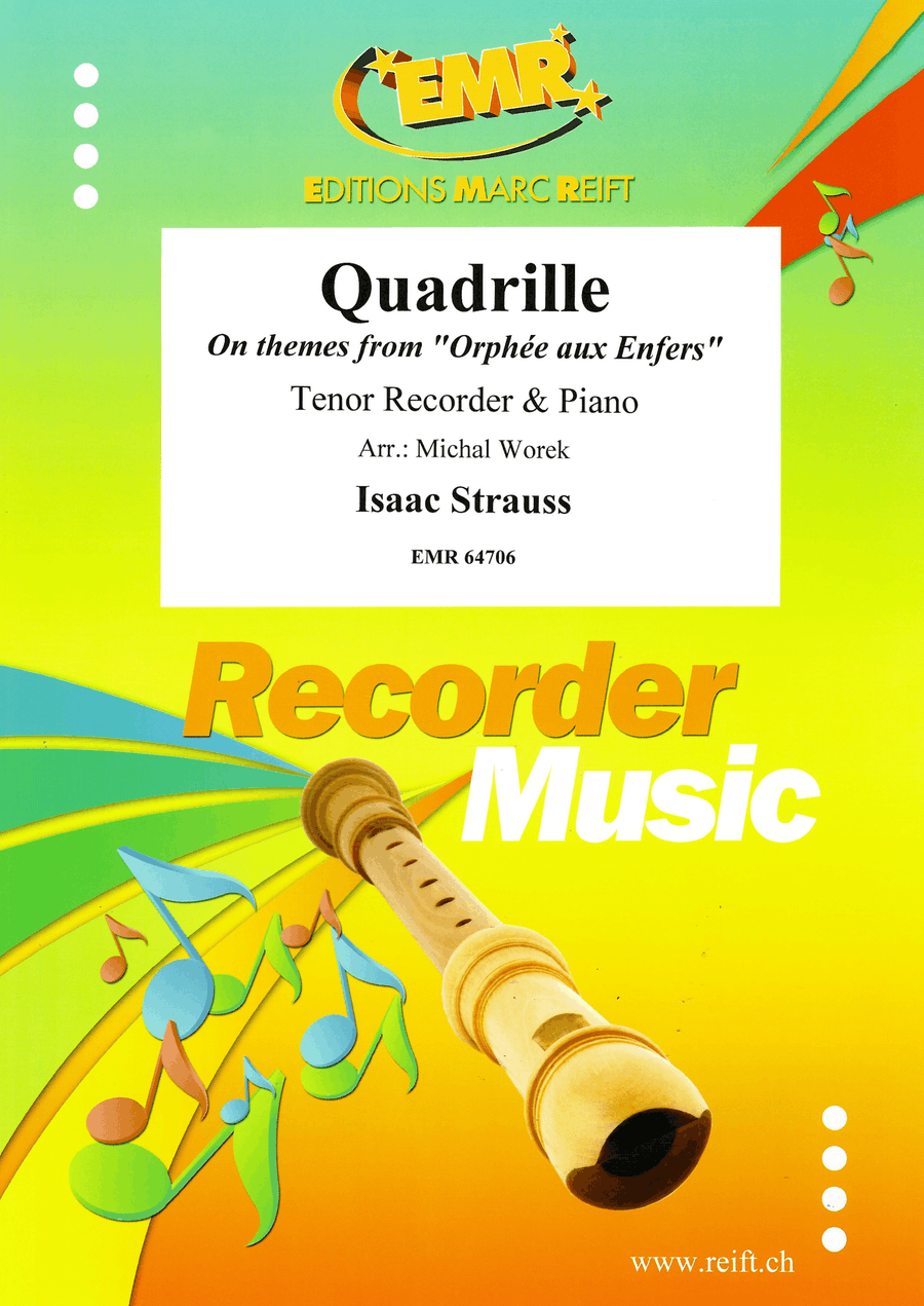Quadrille Quadrille Tenor Recorder scores gallery preview page 1