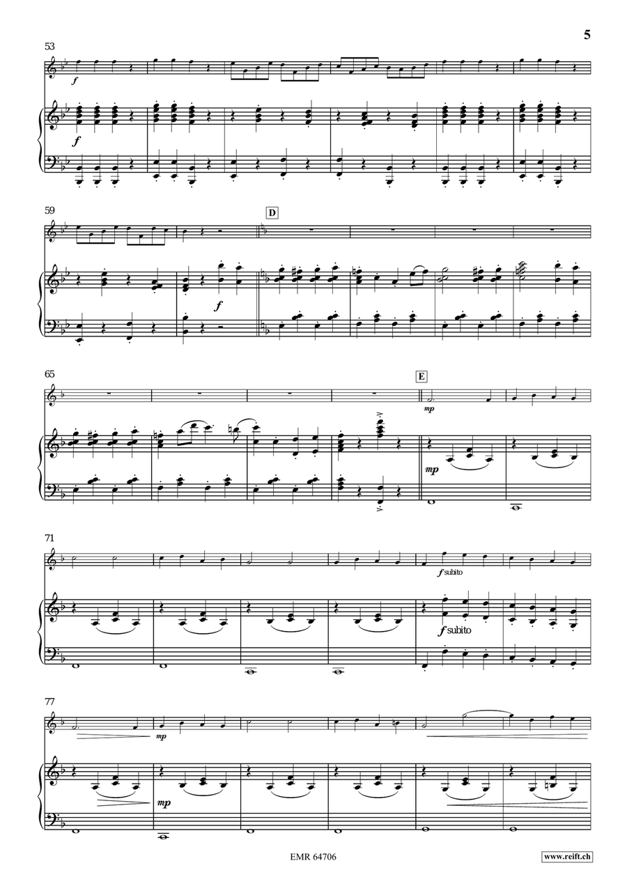 Quadrille Quadrille Tenor Recorder scores gallery preview page 6