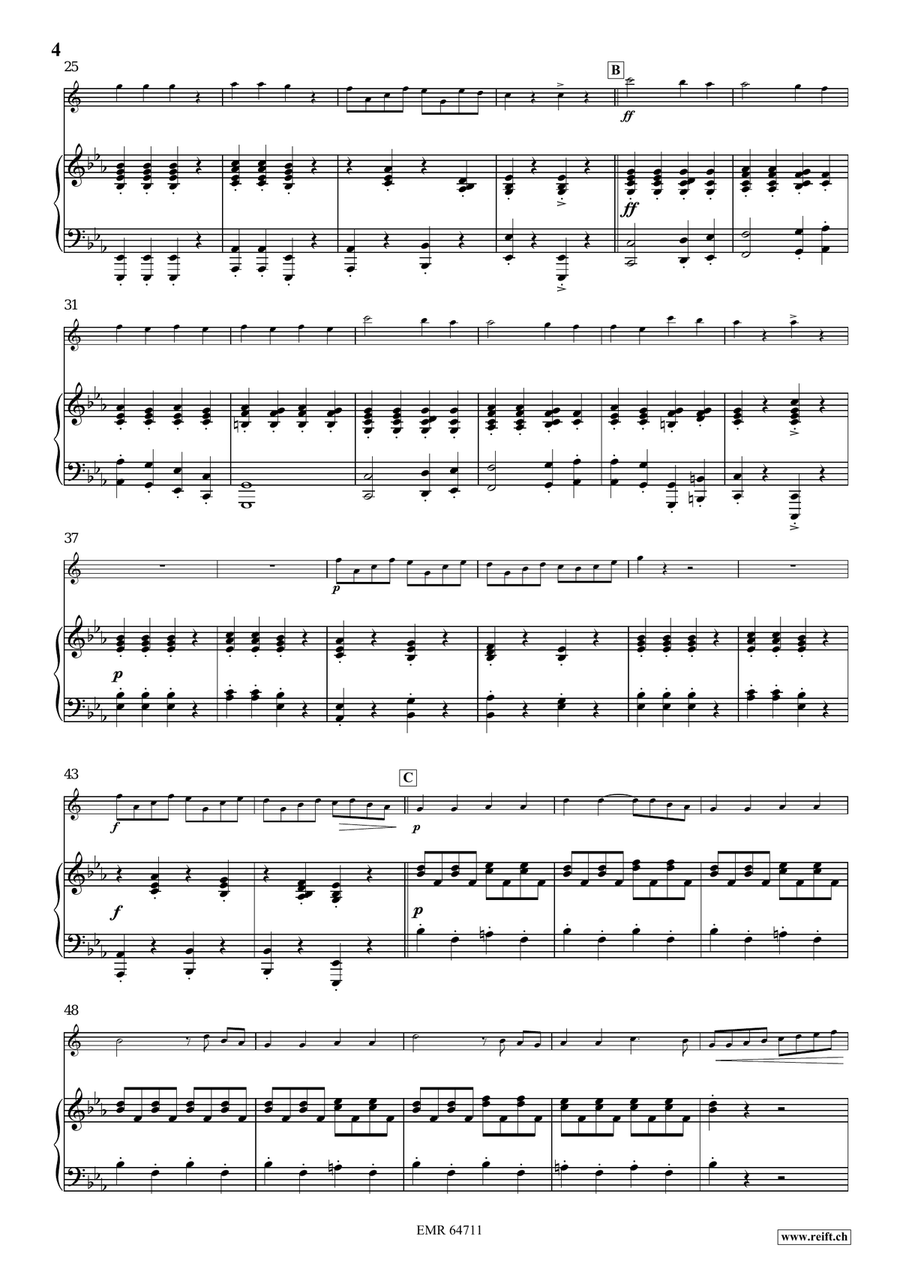 Quadrille Quadrille Baritone Saxophone scores gallery preview page 5