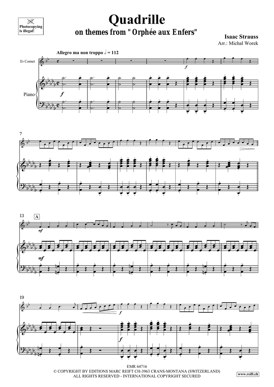 Quadrille Quadrille Cornet scores gallery preview page 4