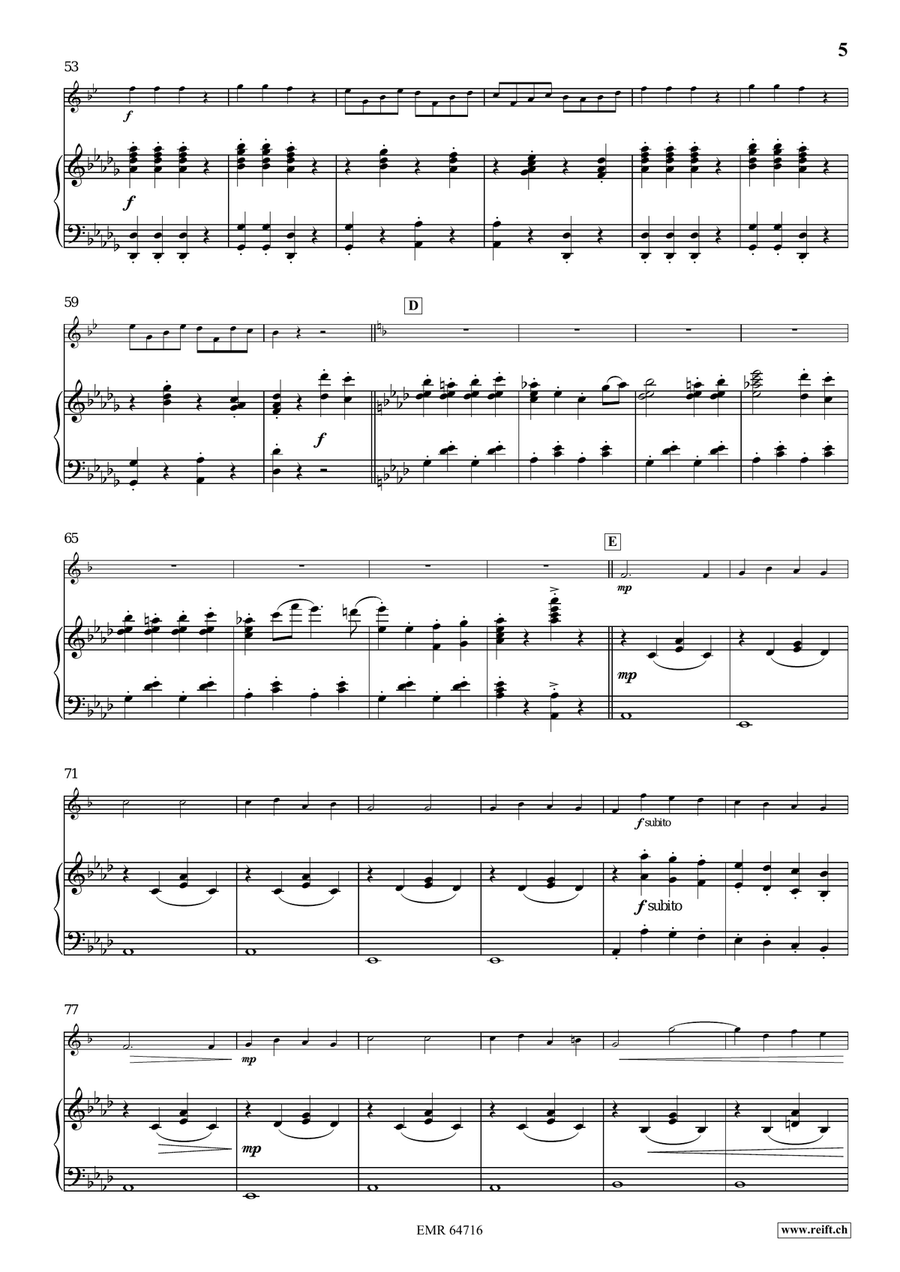 Quadrille Quadrille Cornet scores gallery preview page 6